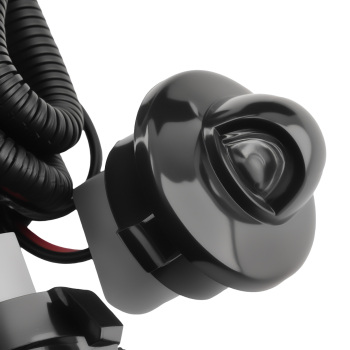 Black Rear Bumper Assembly compatible for Ford F-150 06-08 5L3Z17906CA Screw-On