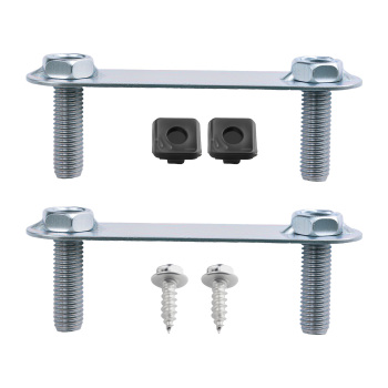 Black Rear Bumper Assembly compatible for Ford F-150 06-08 5L3Z17906CA Screw-On