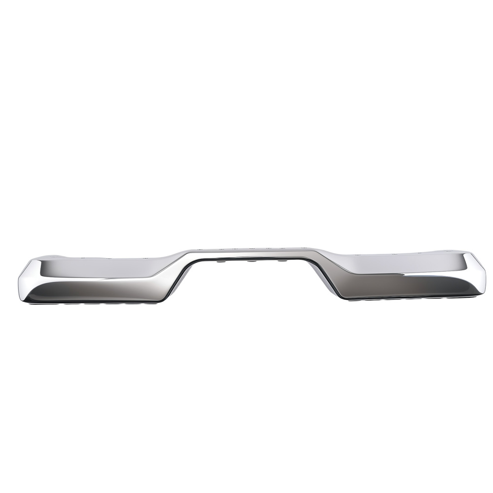 Bolt-On Chrome Rear Bumper compatible for Toyota Pickup 1989-1995 TO1102221 Steel