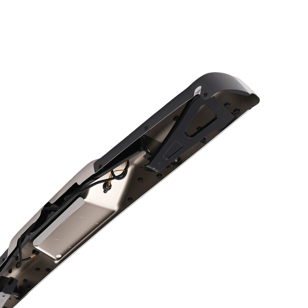 Bolt-On Rear Bumper compatible for Dodge Dakota 1997-2004 CH1103103 Chrome Steel