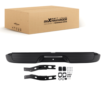 Black Rear Bumper Assembly compatible for Toyota Tacoma 1995-2004 002283598201 New