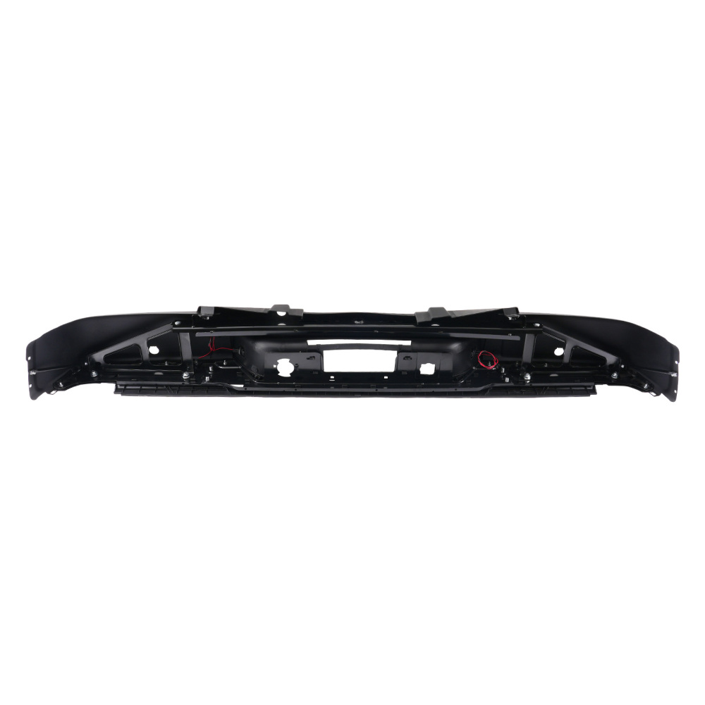 Black Rear Bumper Assembly compatible for Chevrolet Silverado 07-13 GM1103148 Steel