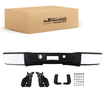 Chrome Rear Bumper Assembly compatible for Sierra 1500 Pickup 2007-2013 20899360