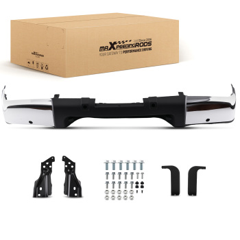 Chrome Rear Bumper Assembly compatible for Chevy Silverado 1500 07-13 GM1103148