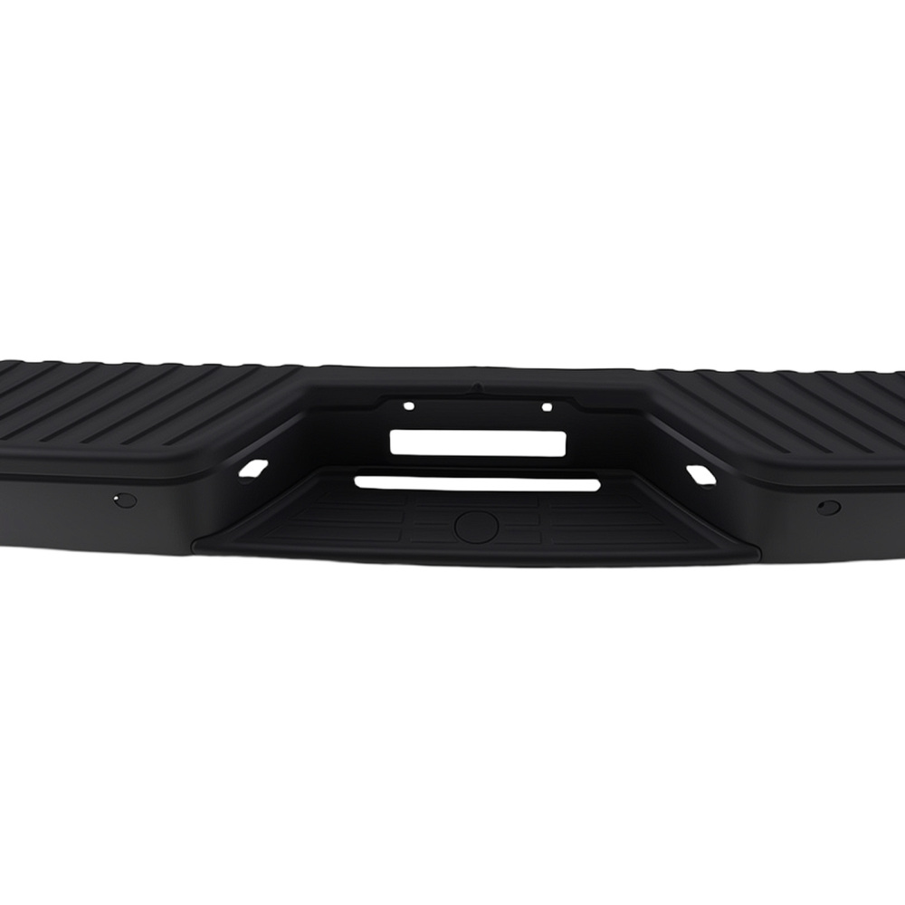 Black Rear Bumper Assembly compatible for Nissan Titan 04-15 190-50299C Plastic