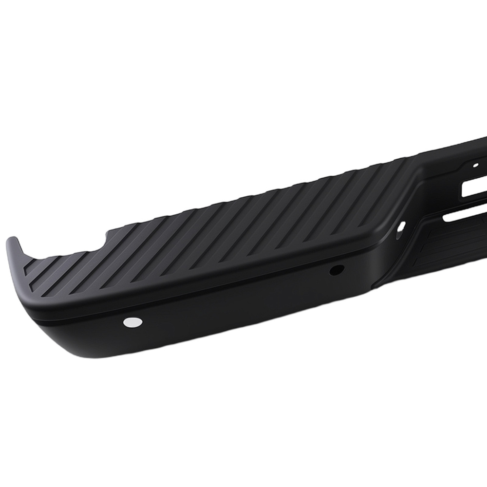 Black Rear Bumper Assembly compatible for Nissan Titan 04-15 190-50299C Plastic