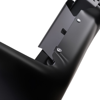 Black Rear Bumper Assembly compatible for Ford F150 09-14 9L3Z17906A Plastic Steel