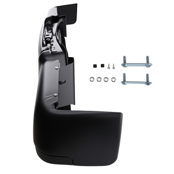 Black Rear Bumper Assembly compatible for Ford F150 09-14 9L3Z17906A Plastic Steel