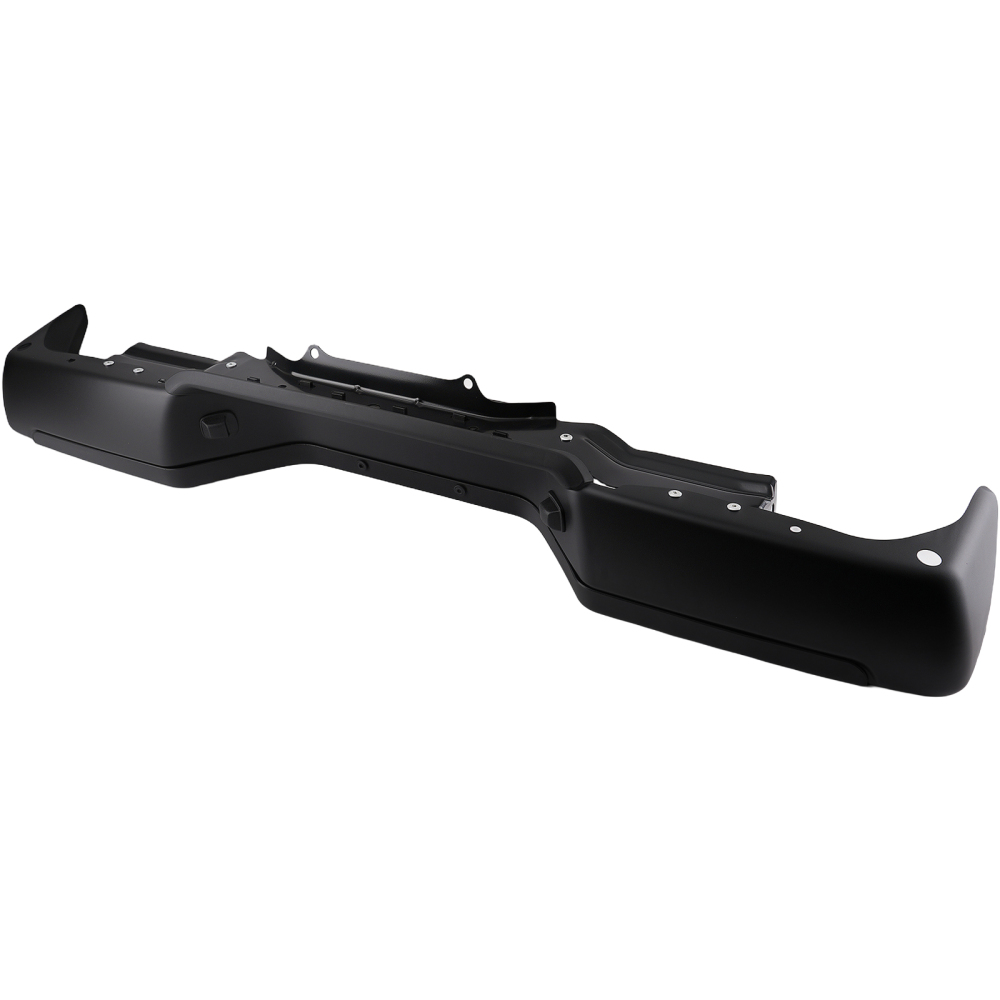 Black Rear Bumper Assembly compatible for Nissan Frontier 1998-2004 XE SE 85010-8B400