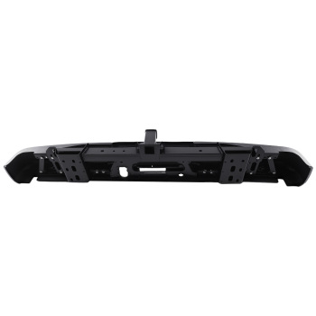 Black Rear Bumper Assembly compatible for Ford F-150 2021-2023 ML3Z-17906-BAPTM Steel
