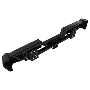 Black Rear Bumper Assembly compatible for Ford F-150 2021-2023 ML3Z-17906-BAPTM Steel