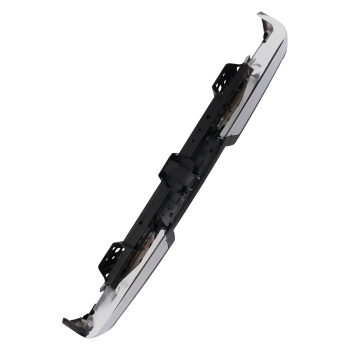 Chrome Rear Bumper Assembly compatible for Ford F-150 2021-2023 ML3Z19D520D Steel