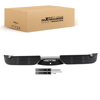 Chrome Rear Bumper Kit compatible for Ford F-250 F-350 Super Duty 1999-07 F37Z13550AA