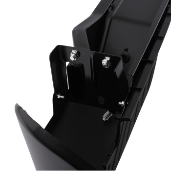 Black Rear Bumper Assembly compatible for Nissan Frontier 05-21 85064-EA600 85065-EA600