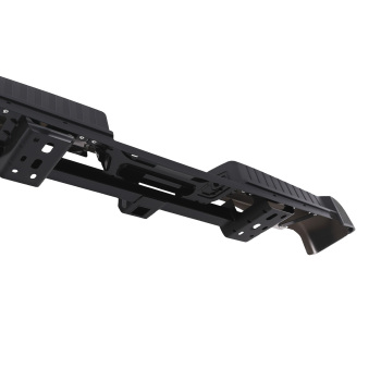 Chrome Rear Bumper Assembly compatible for Ford F-150 2021-2023 Steel Plastic w/ Sensors