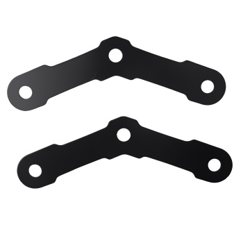 Chrome Rear Bumper Assembly compatible for Ford F-150 2021-2023 Steel Plastic w/ Sensors