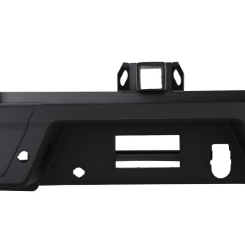 Black Rear Bumper Assembly compatible for Ford F-150 2021-2023 Bolt-On w/ Sensors