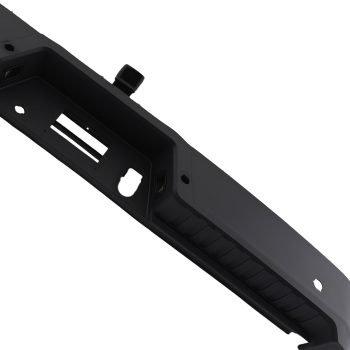 Black Rear Bumper Assembly compatible for Ford F-150 2021-2023 Bolt-On w/ Sensors