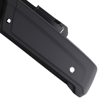 Black Rear Bumper Assembly compatible for Ford F-150 2021-2023 Bolt-On w/ Sensors