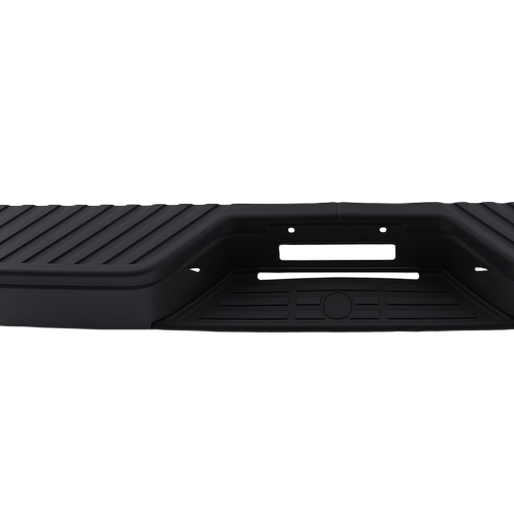 Rear Bumper Assembly Bolt-On compatible for Nissan Titan 2004-2015 Black NI1103117 Steel