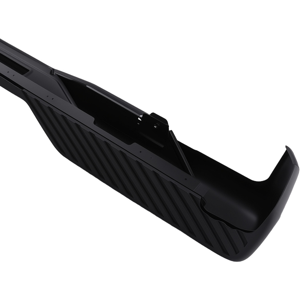 Rear Bumper Assembly Bolt-On compatible for Nissan Titan 2004-2015 Black NI1103117 Steel