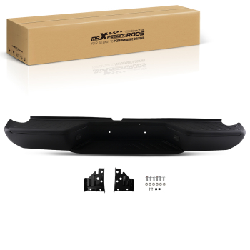 Black Bumper Rear compatible for Nissan Frontier 05-21 NI1103115 85010ZP61A Steel