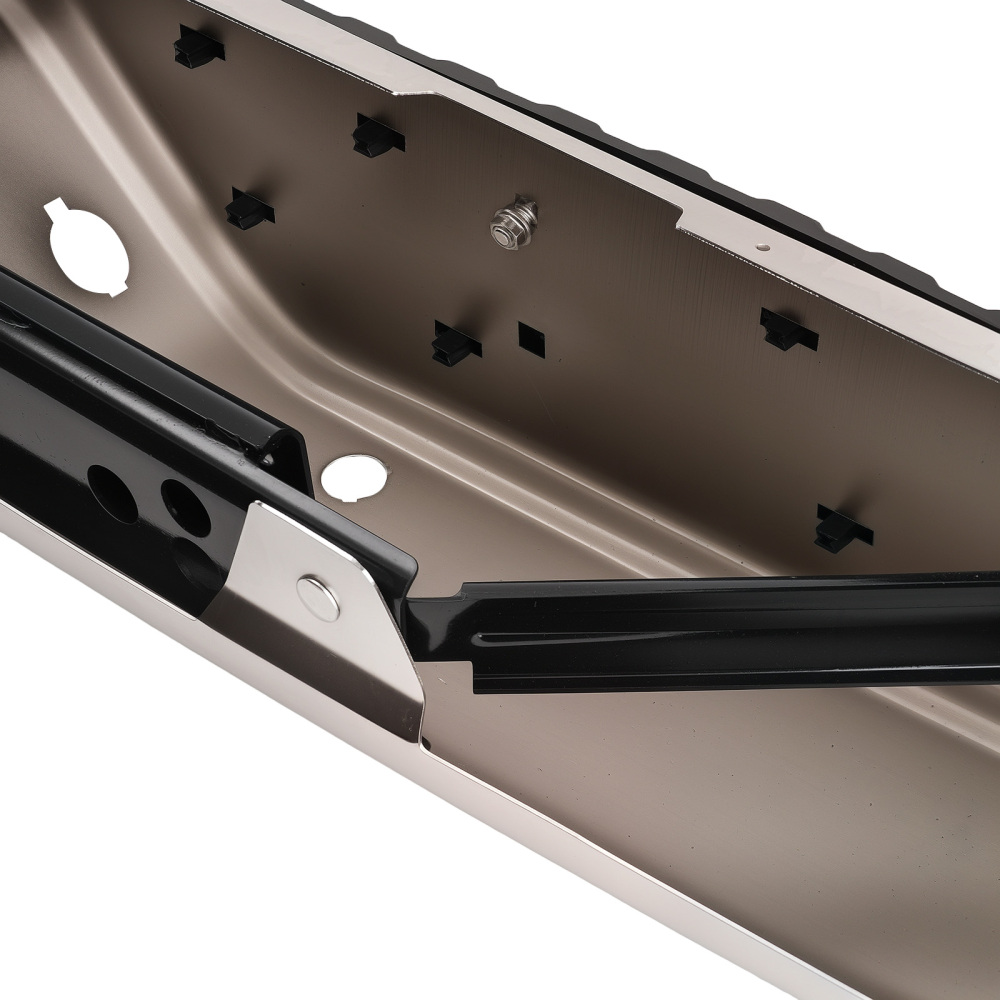 Chrome Rear Bumper Assembly compatible for Nissan Titan 2004-2015 85022ZR20B Steel