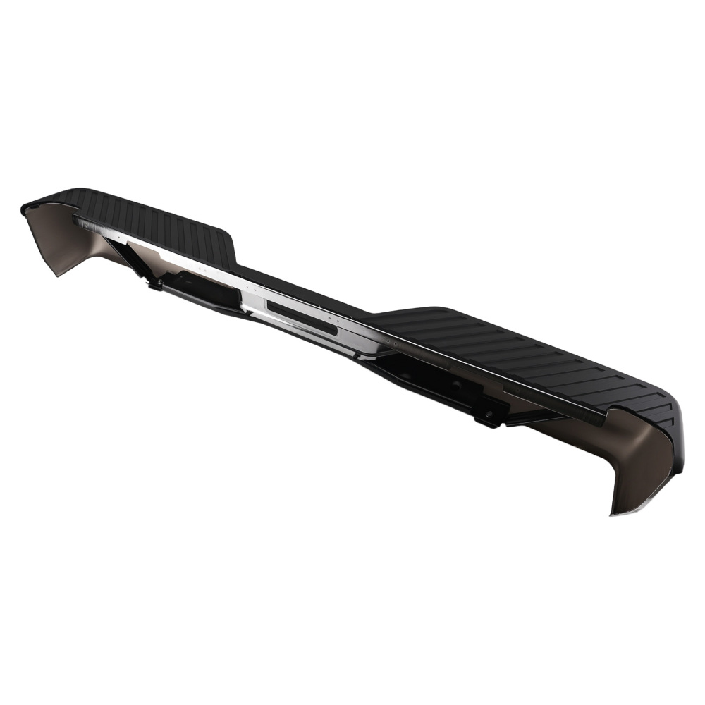 Chrome Rear Bumper Assembly compatible for Nissan Titan 2004-2015 85022ZR20B Steel