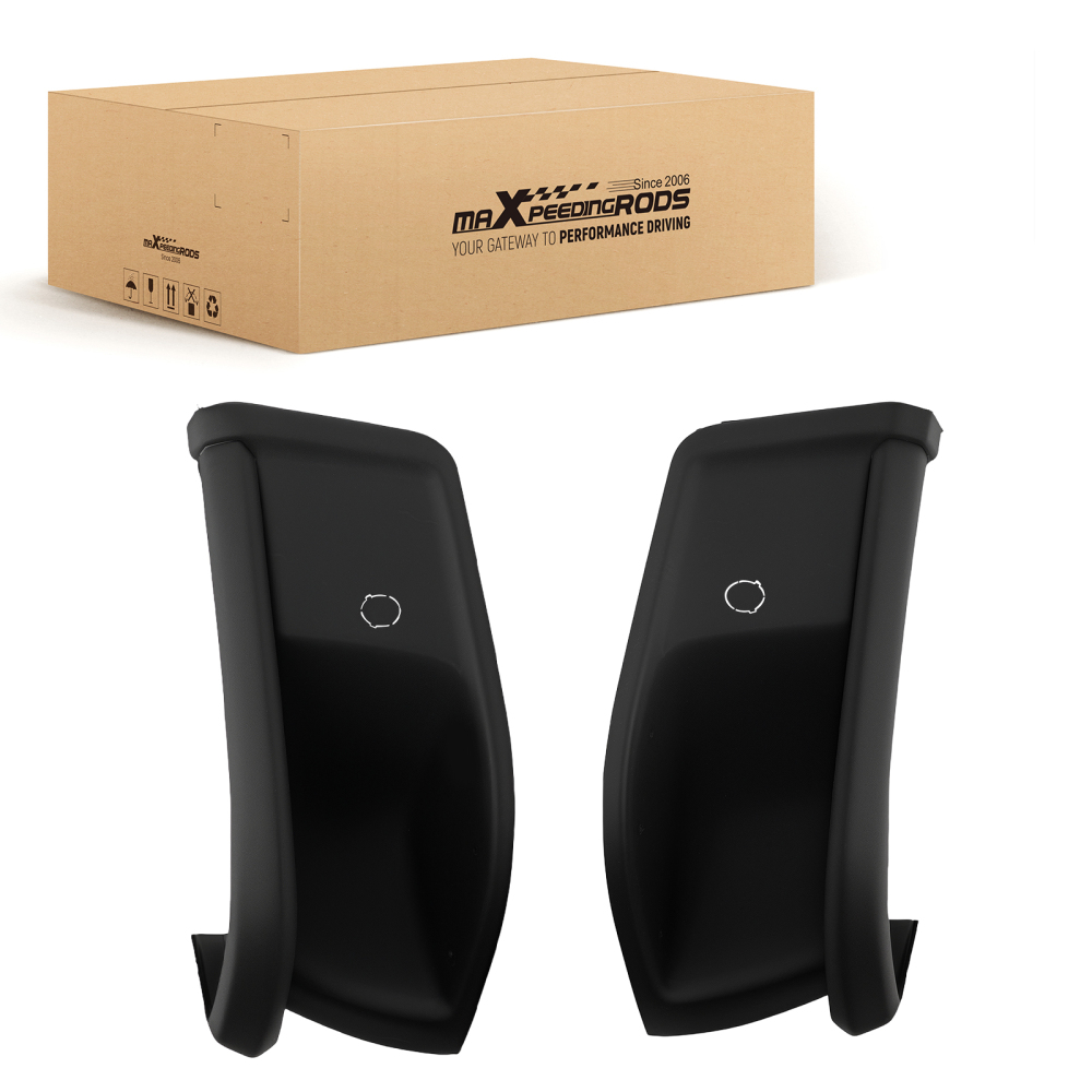 Black Primed Rear Bumper Ends compatible for Chevrolet Colorado 15-22 22900986 Plastic