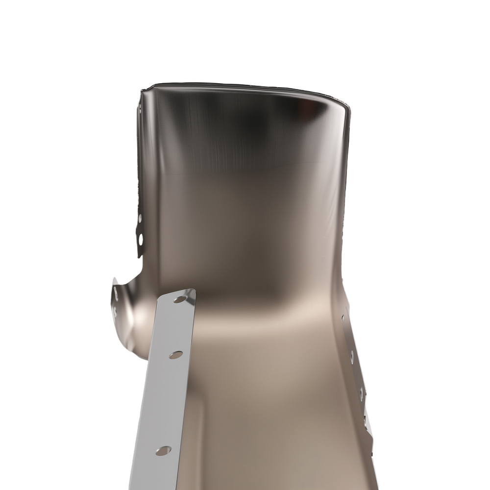 Bumper End Chrome Left Rear compatible for Ford F250 F350 Super Duty 2017-2022 FO1102386