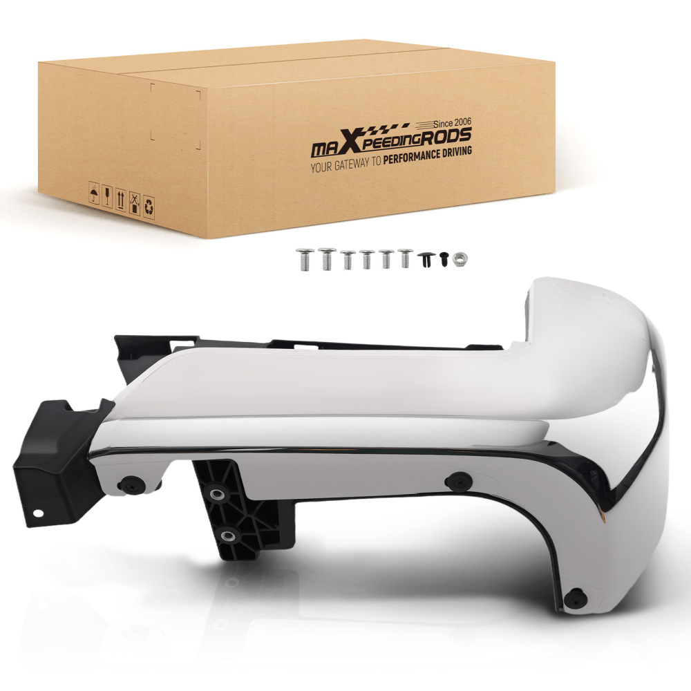 Black Bumper End Rear compatible for Toyota Tacoma 2016-2023 Left Right 5215504020 Plastic