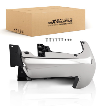 Bumper End Chrome Rear Left compatible for Toyota Tacoma 2016-2023 TO1104131 Plastic