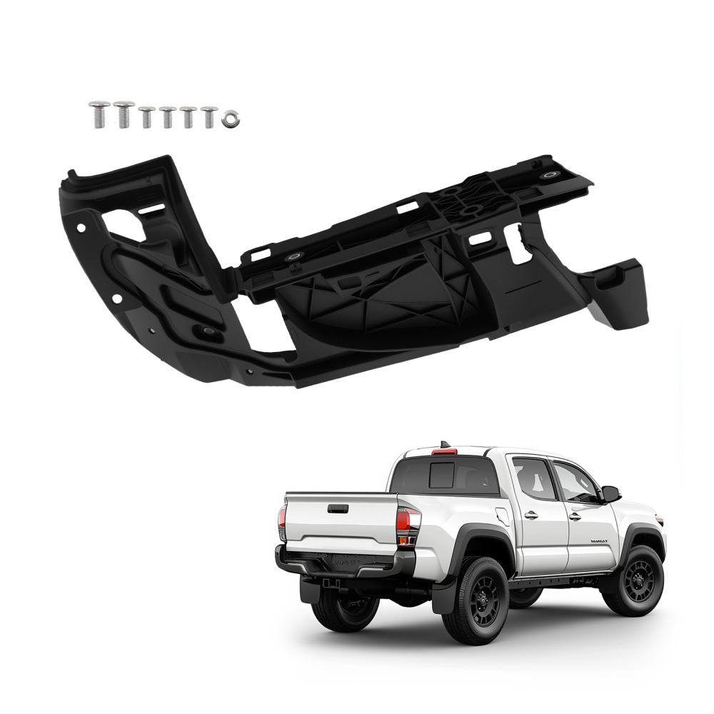 Driver Left Bumper End Rear compatible for Toyota Tacoma Extended Cab 2016-2023