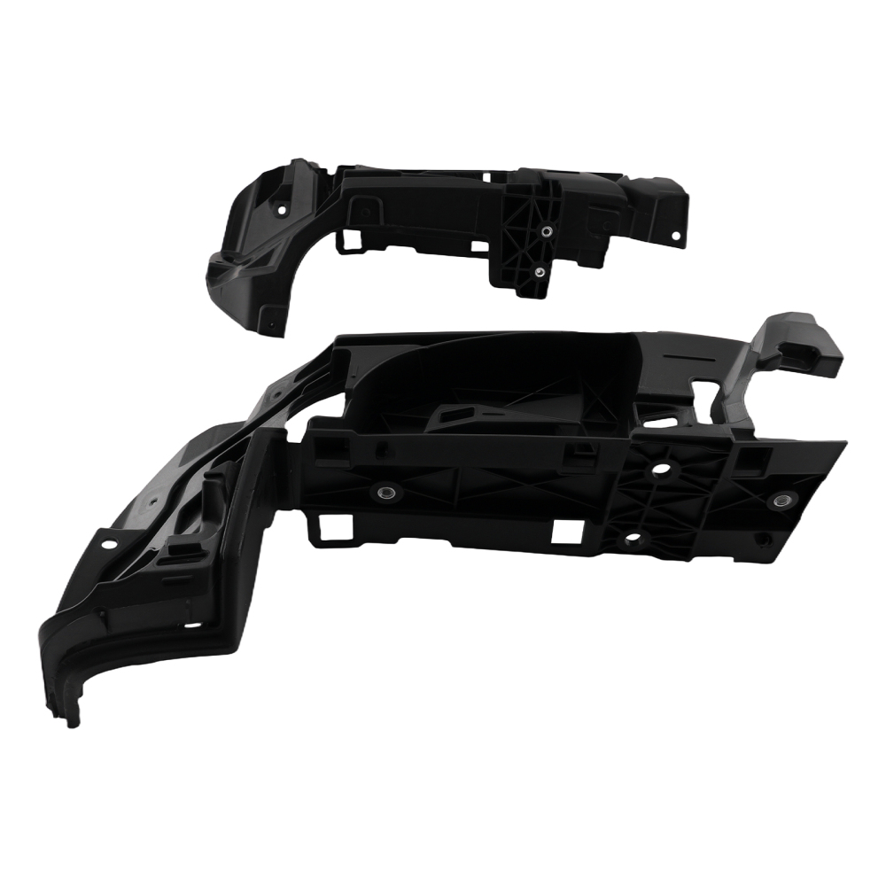 2Pcs Rear Bumper Ends Black compatible for Toyota Tacoma 2016-2023 5215304010