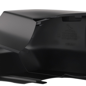 Bumper End Rear Black Left Right compatible for Toyota FJ Cruiser 2007-2014