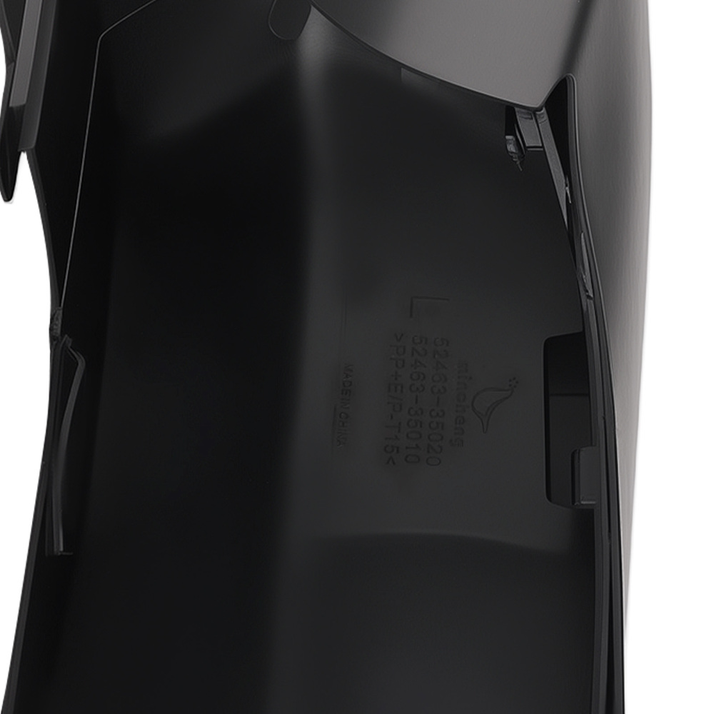 Bumper End Rear Black Left Right compatible for Toyota FJ Cruiser 2007-2014