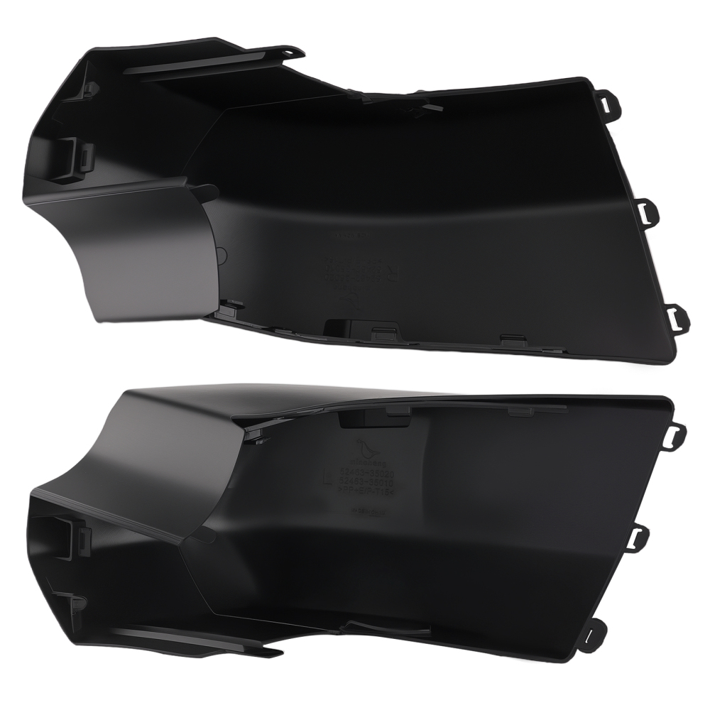 Bumper End Rear Black Left Right compatible for Toyota FJ Cruiser 2007-2014