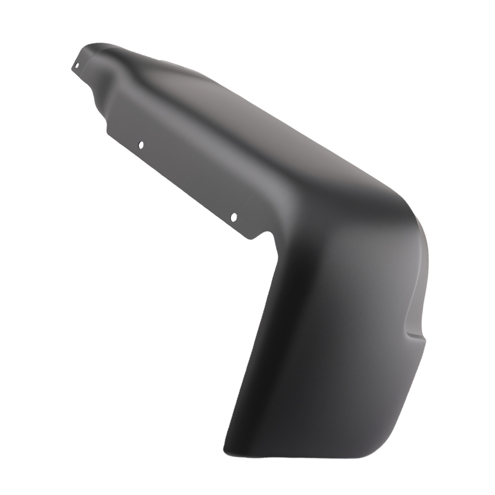 Black Primed Bumper End compatible for Ford F150 2009-2014 FO1102375 Right Rear W/ Sensors