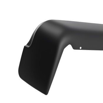 Black Left Rear Bumper End compatible for Ford F-150 2009-2014 615343853475 Steel