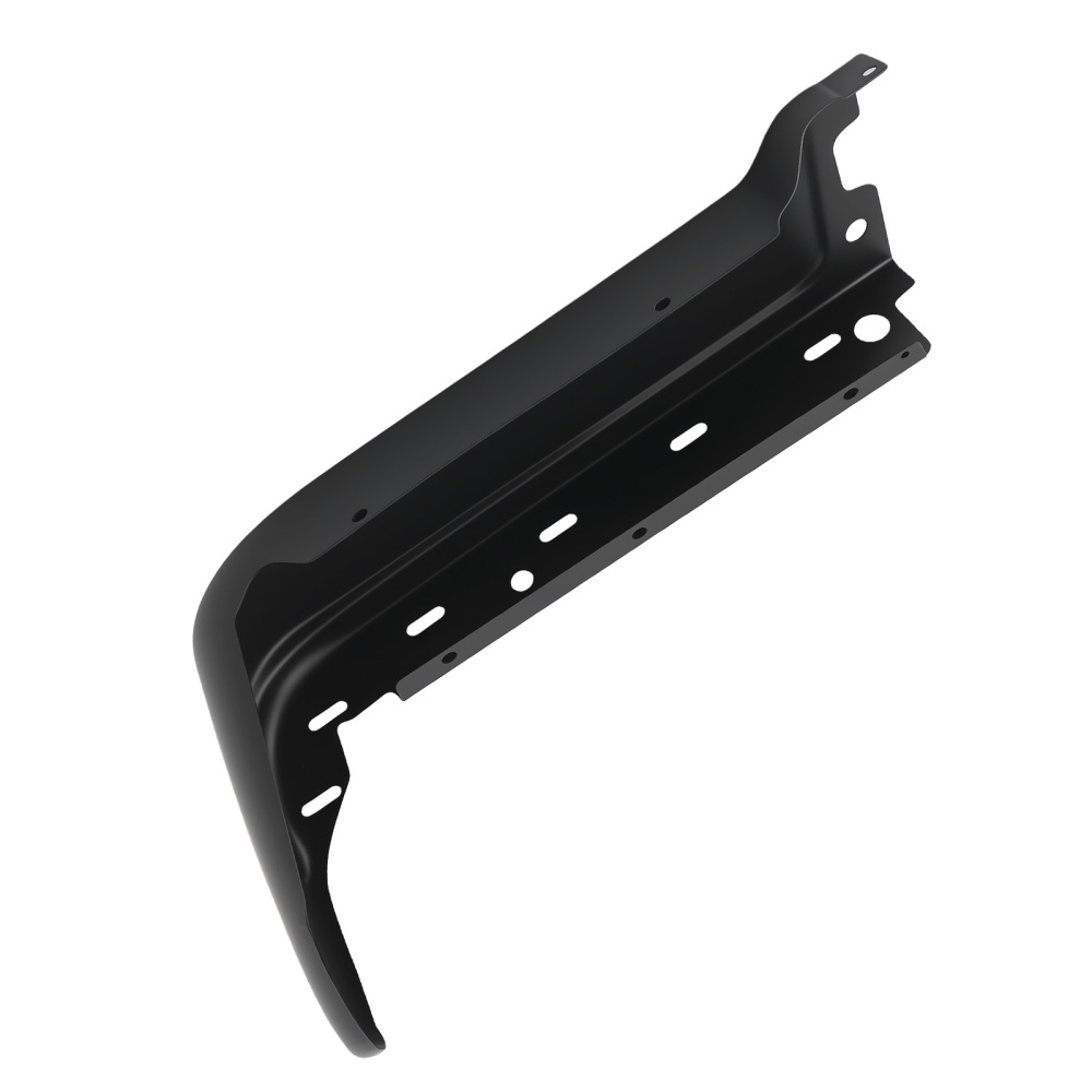 Black Left Rear Bumper End compatible for Ford F-150 2009-2014 615343853475 Steel