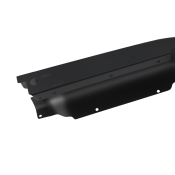 Black Left Rear Bumper End compatible for Ford F-150 2009-2014 615343853475 Steel