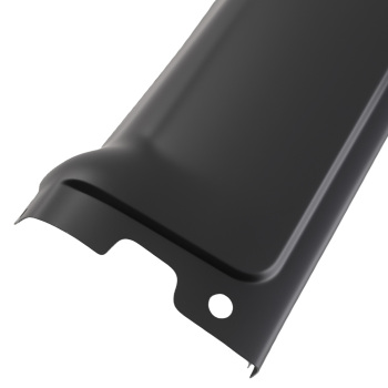 Black Left Rear Bumper End compatible for Ford F-150 2009-2014 615343853475 Steel