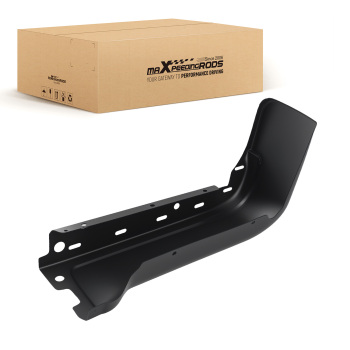 Black Left Rear Bumper End compatible for Ford F-150 2009-2014 615343853475 Steel