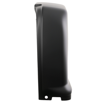 Black Bumper End Pair Rear compatible for Ford F150 Pickup 2009-14 9L3Z17906CPTM Steel