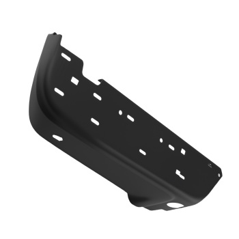 Black Bumper Ends Rear Steel compatible for Ford F-250 F-350 Super Duty 2008-2016