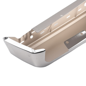 Bumper Cap Right Rear Chrome compatible for Ford F150 2015-2020 FO1102380 Steel Plated