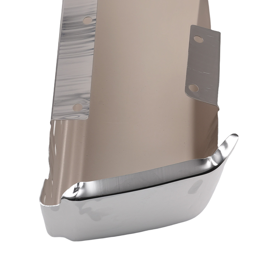 Bumper Cap Right Rear Chrome compatible for Ford F150 2015-2020 FO1102380 Steel Plated