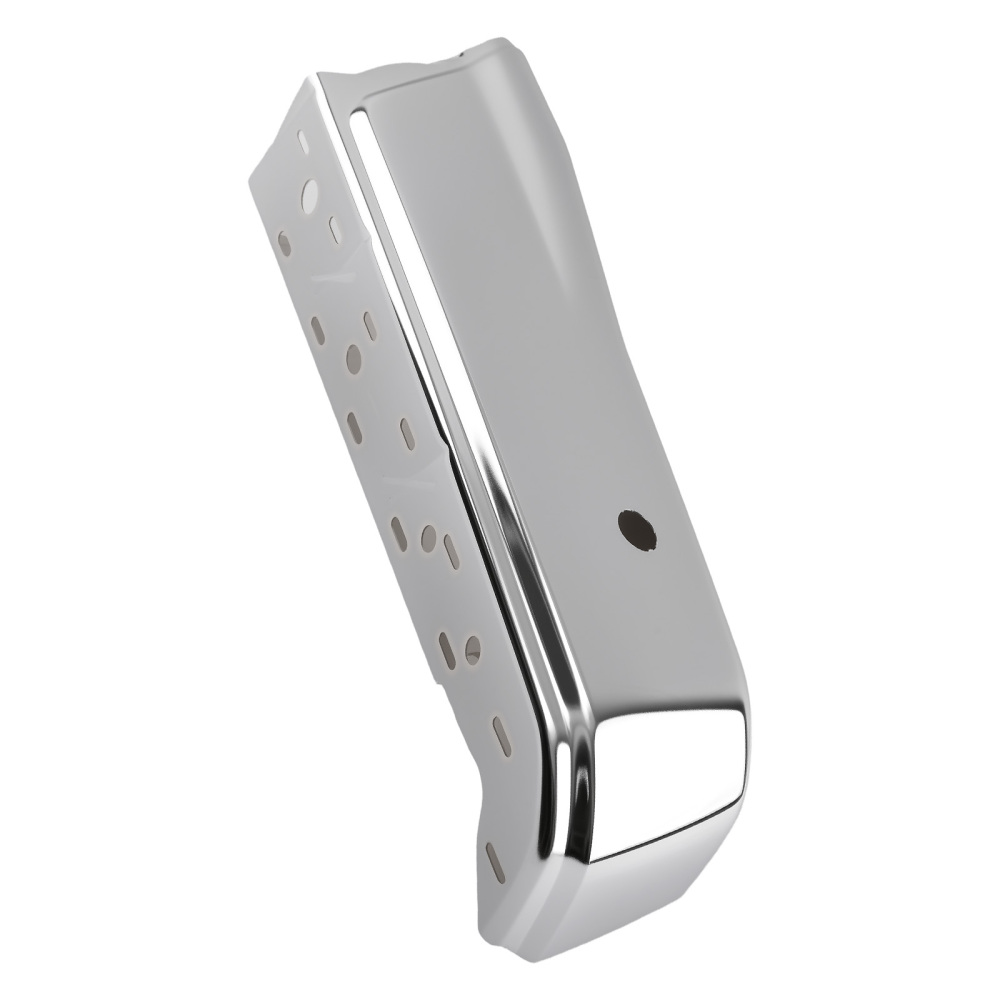 Bumper End Chrome Rear Left compatible for Ford F150 2015-2020 Steel FL3Z17906B