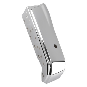 Bumper End Chrome Rear Left compatible for Ford F150 2015-2020 Steel FL3Z17906B