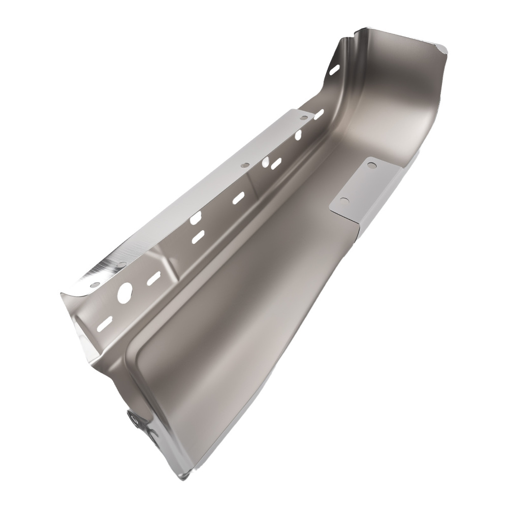 Bumper End Chrome Rear Left compatible for Ford F150 2015-2020 Steel FL3Z17906B